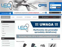 Tablet Screenshot of hurtowniakluczy.pl